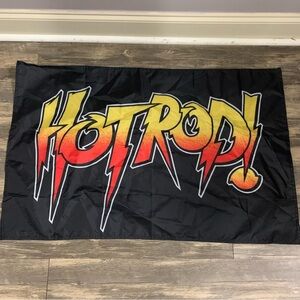 Rowdy Roddy Piper Pro Wrestling Crate Flag Brand New WWE WCW